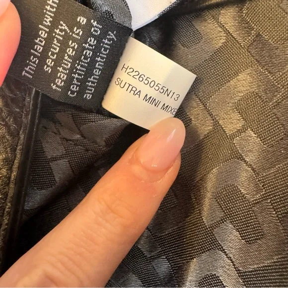 Diane von Furstenberg Sutra Mini Leather Crossbody bag purse chain Revolve Bag